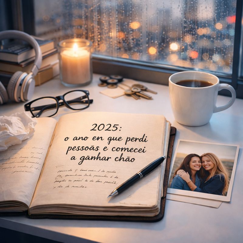 2025: O ANO EM QUE PERDI PESSOAS E COMECEI A GANHAR CHÃO 13/01/26 22:24