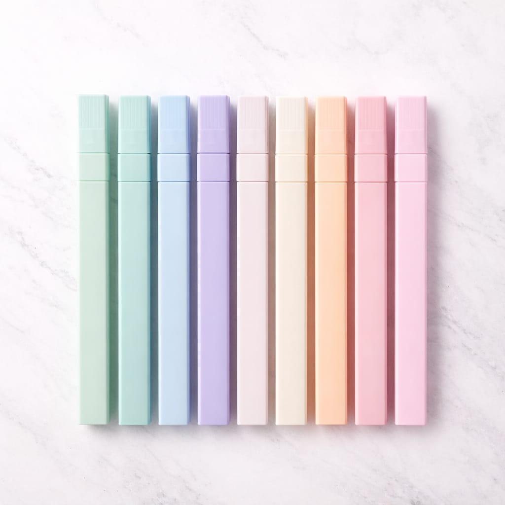 Marcapáginas virales en tonos pastel