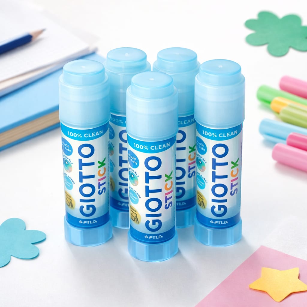 Giotto Stick — Cola em Bastão de Alta Qualidade