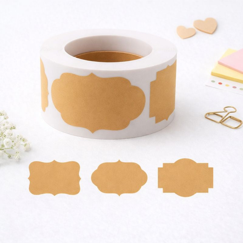 🏷️ Pegatinas Kraft “Palabras que Permanecen”