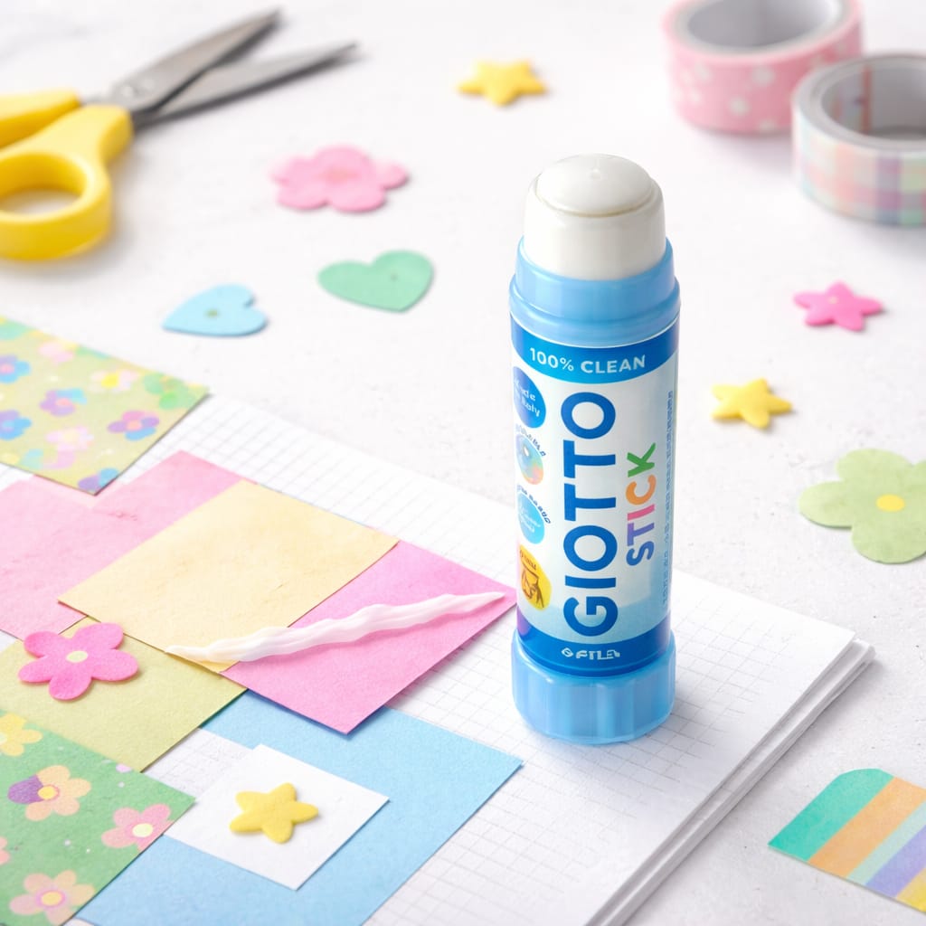 Giotto Stick — Cola em Bastão de Alta Qualidade