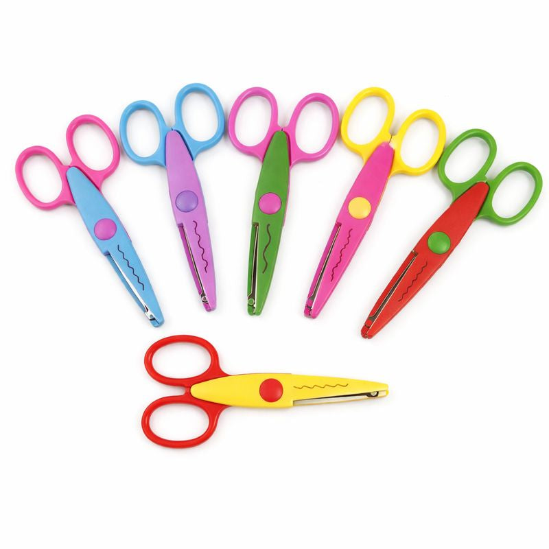 Tesouras Decorativas para Papelaria Criativa — Corte Ondulado