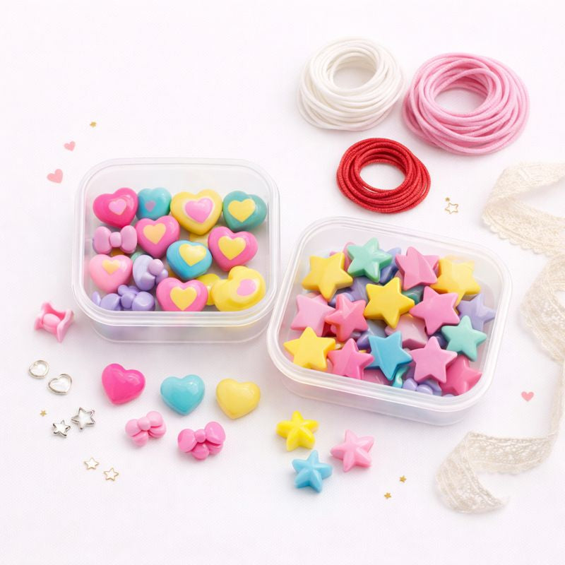 Cuentas acrílicas – Pastel/Arcoíris