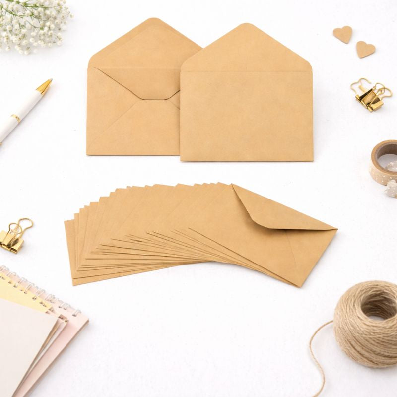 Envelope Kraft Texturizado — Para Guardar Histórias