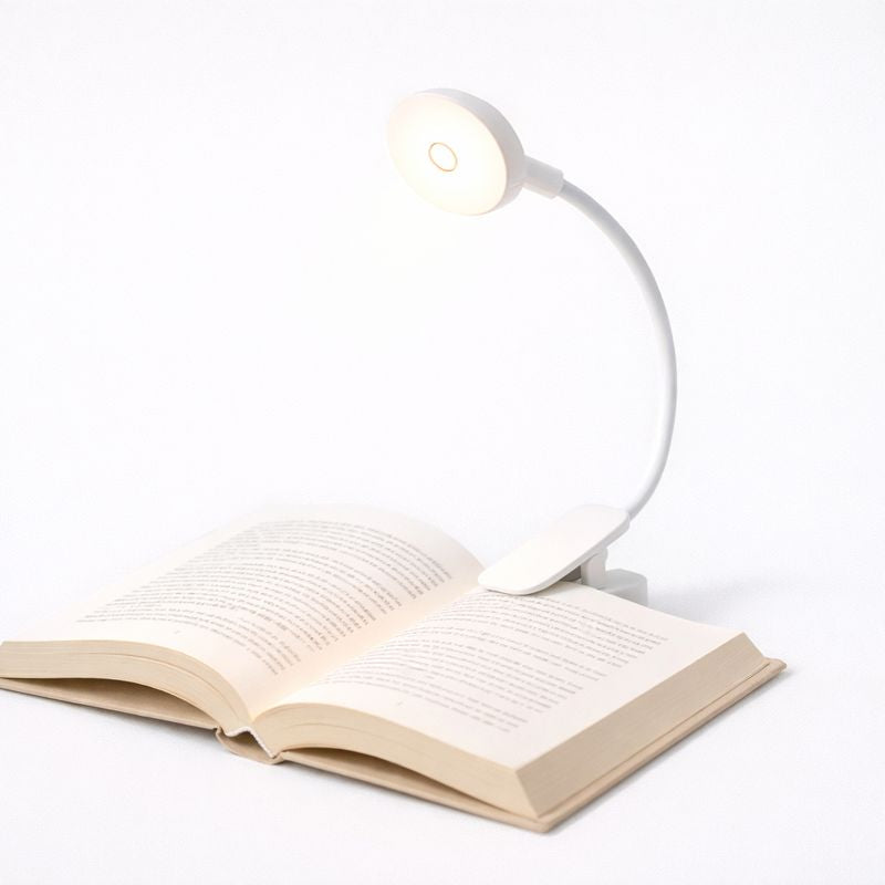 Luz de Leitura LED com Clip — Minimalista, Flexível e Essencial