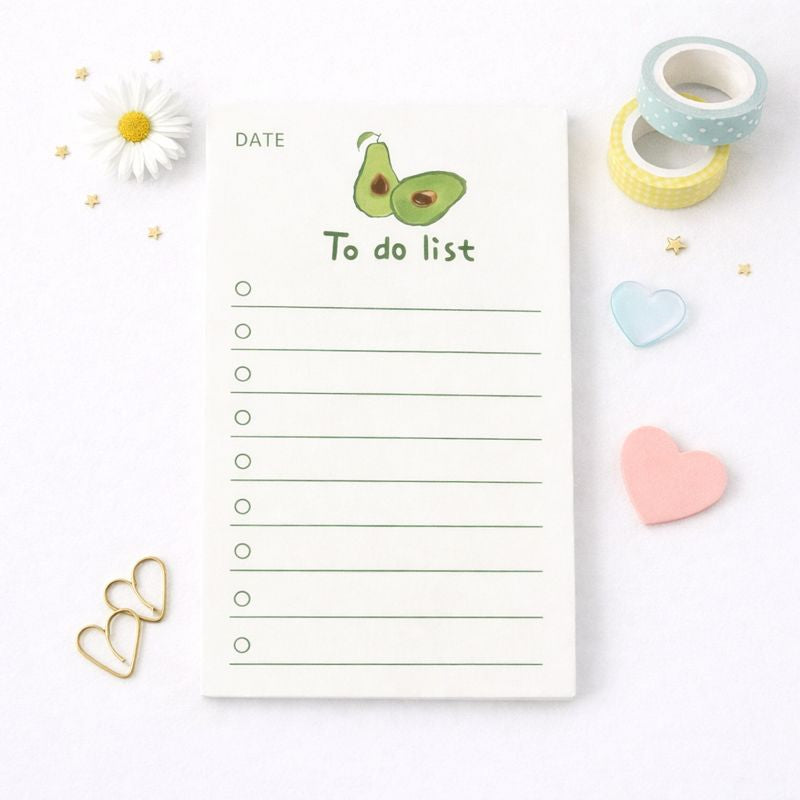 Bloco To Do List Ilustrado — Modelos à Escolha