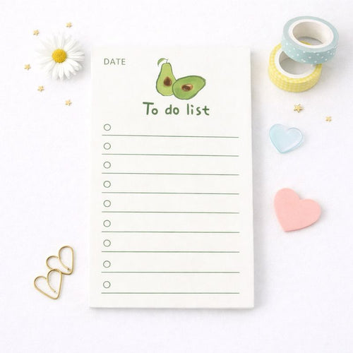 Bloco To Do List Ilustrado — Modelos à Escolha