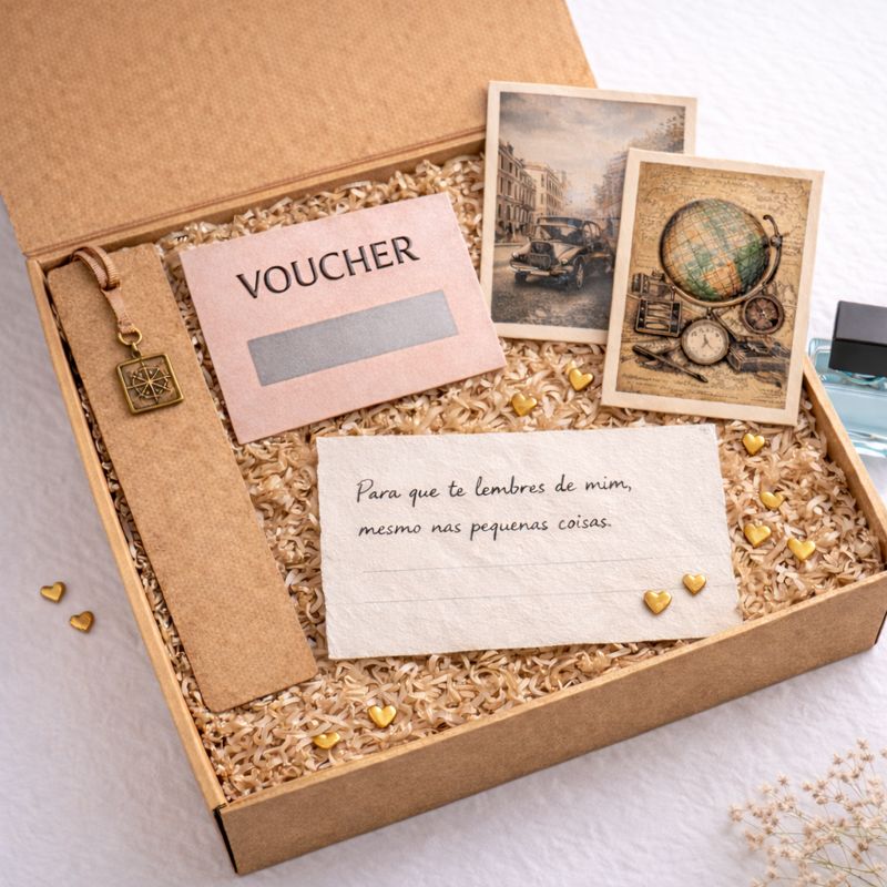 Para Que Te Lembres de Mim — Kit Dela Para Ele