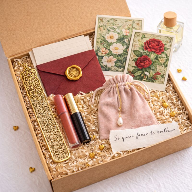 Só Quero Fazer-te Brilhar — Kit Dele Para Ela