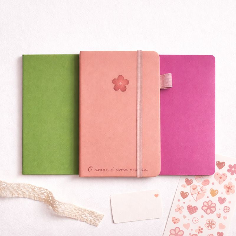 📓 🌸 Cuaderno Rosa – “El amor es una oración”.