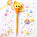 Caneta Estrela Kawaii Multicolor
