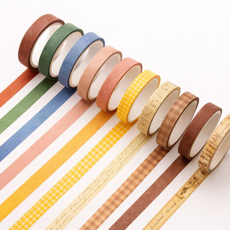 Cinta Washi – Colección Pastel (Caja)