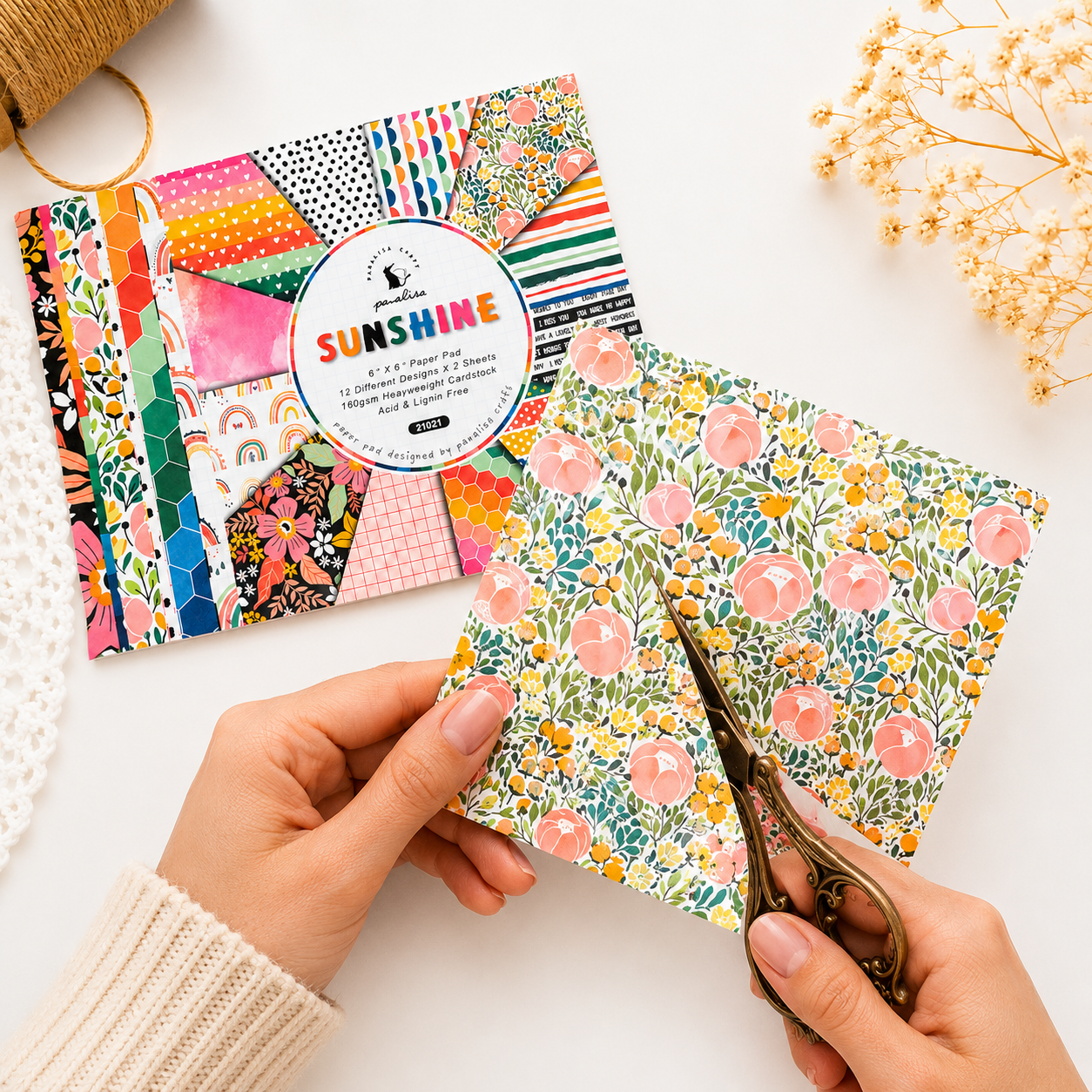 Bloco de Cardstock Estampado | Venda à Folha