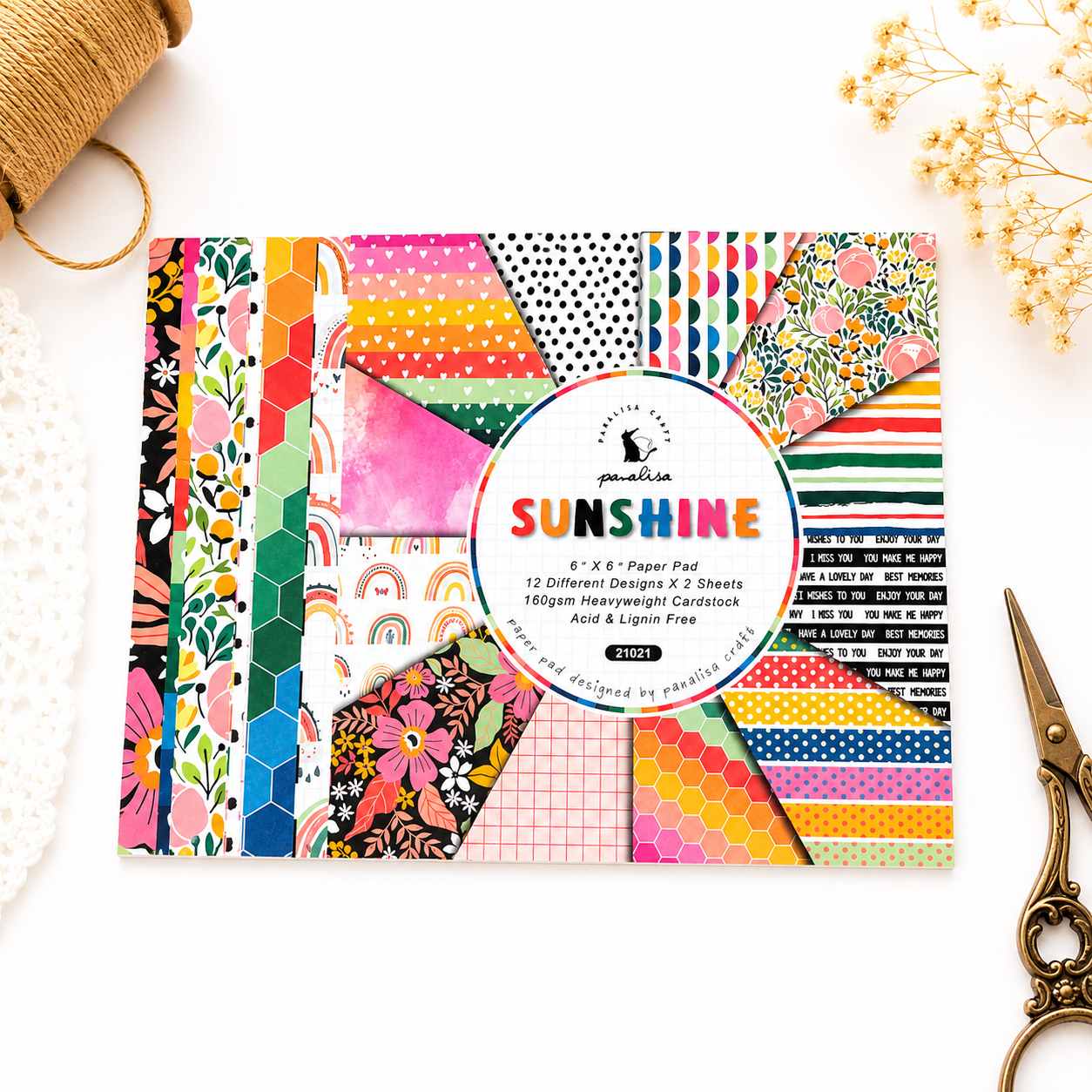 Bloco de Cardstock Estampado | Venda à Folha