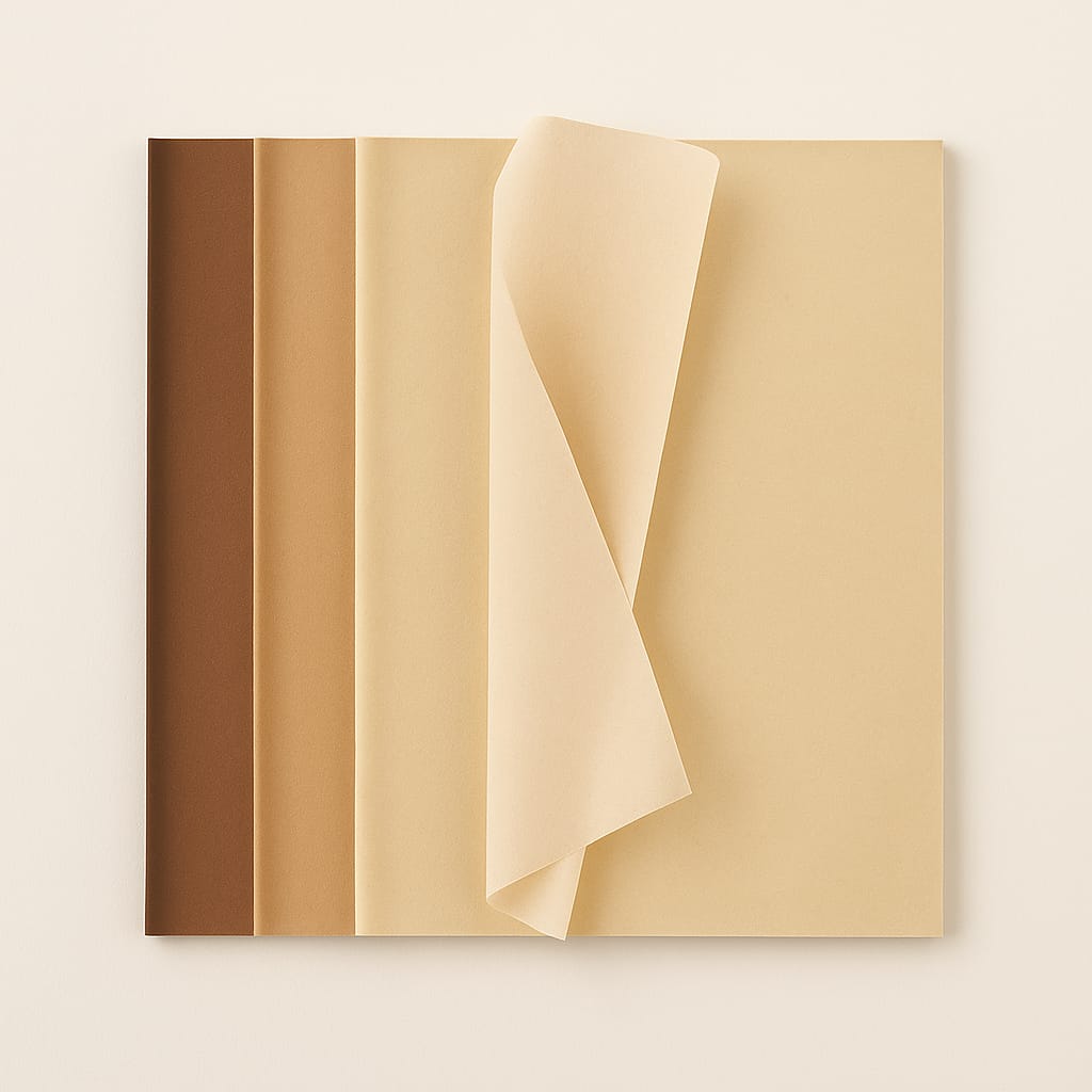 📄 Papel de colores – Tonos cálidos