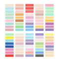 Folha de Etiquetas Coloridas — Organização Suave para o Dia a Dia