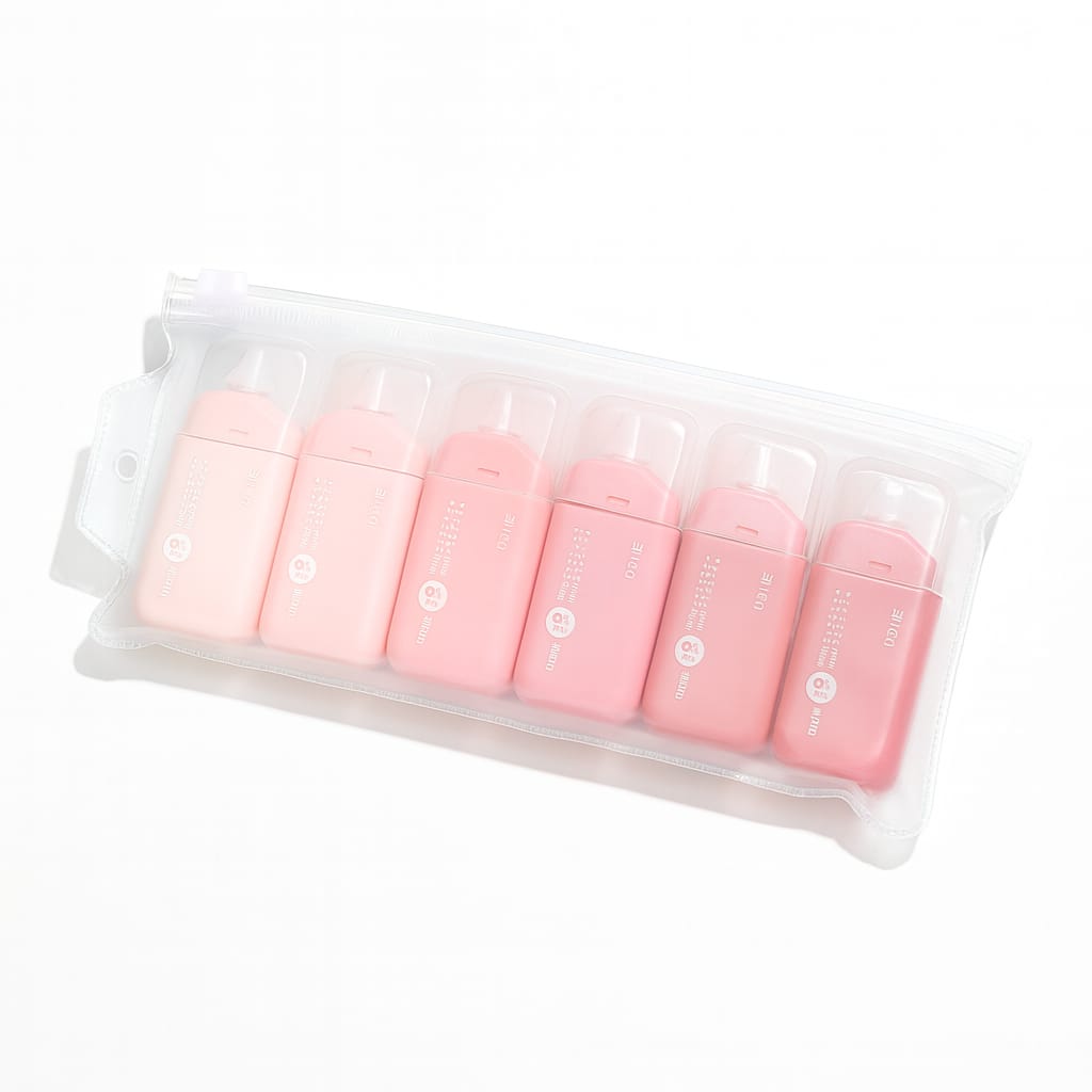 Corrector Rosa Portátil – “Buena Suerte”