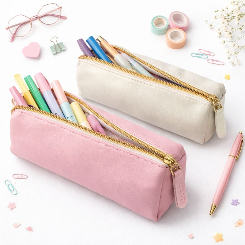 Estojo Elegante em Tons Suaves