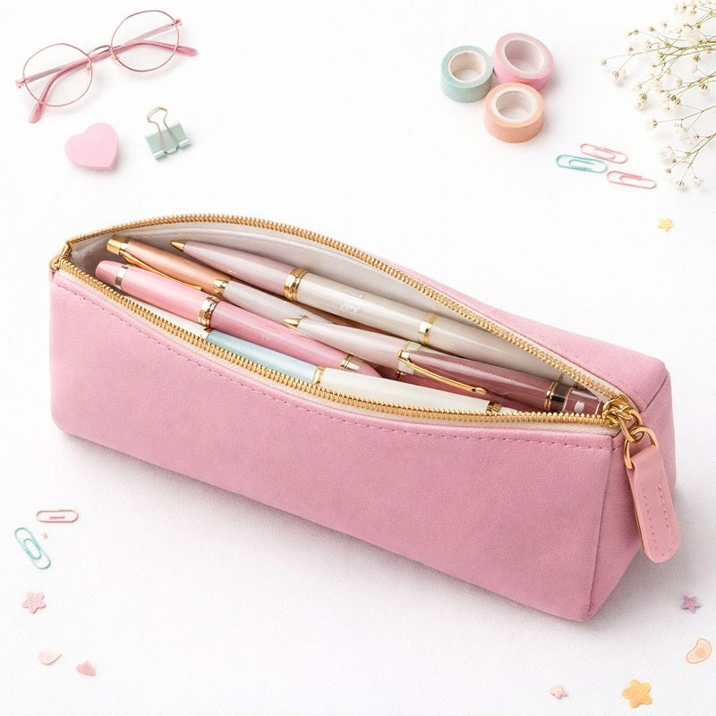 Estojo Elegante em Tons Suaves