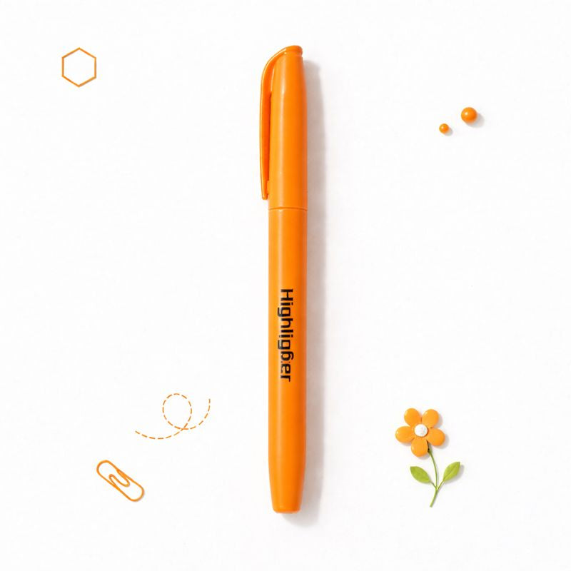 Marcador Fluorescente Essencial — Paleta de Cores