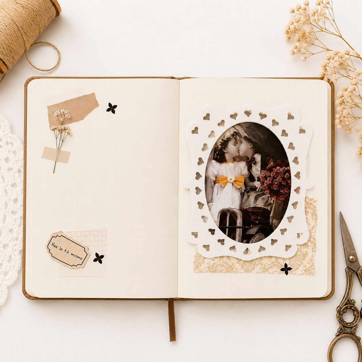 Moldura Decorativa para Scrapbooking e Journaling | DIY