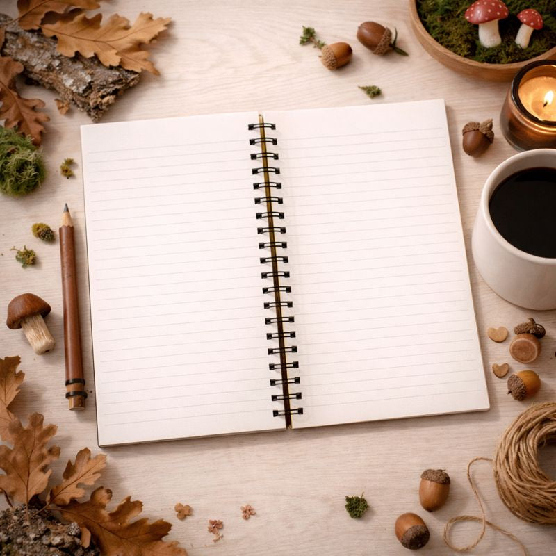 🍄 Cuaderno del bosque de hongos