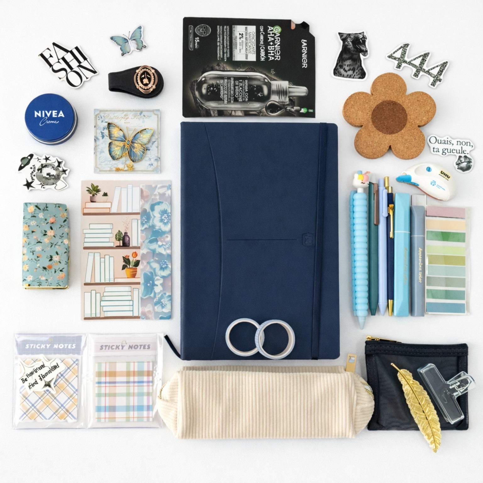 BOX VÍCIO AZUL PETRÓLEO + 30 Peças em Tons Profundos