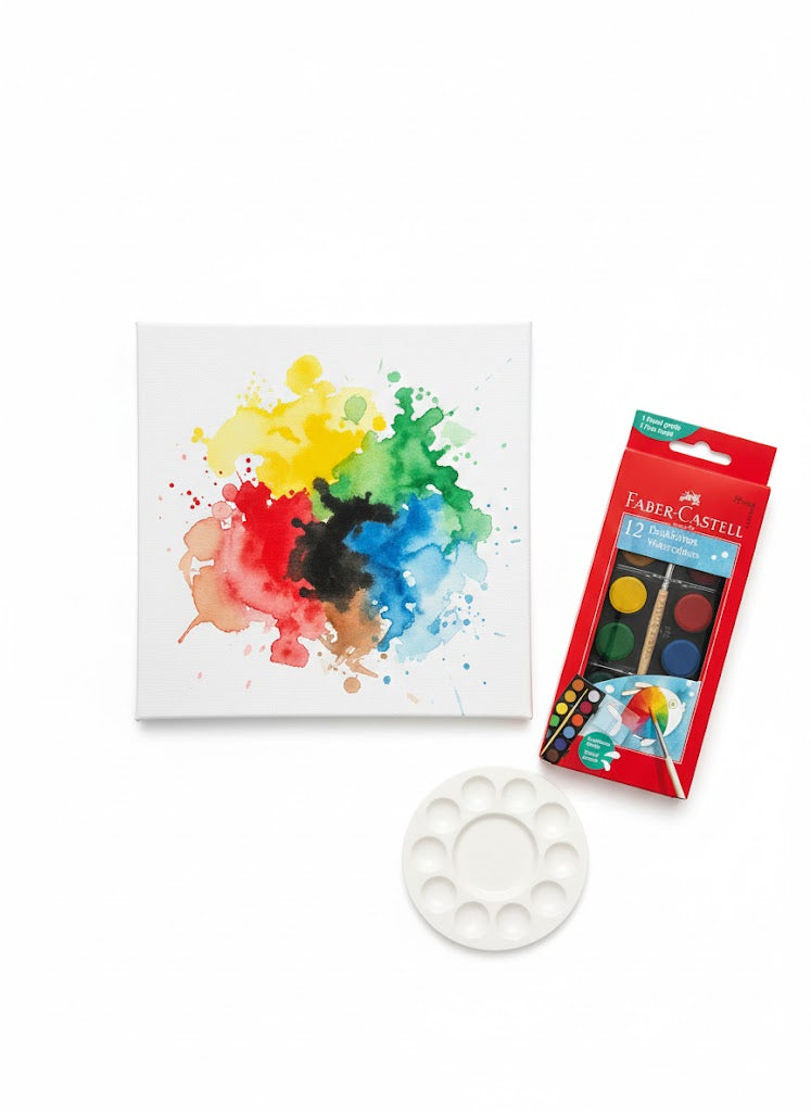 Aguarelas Vibrantes – 12 tons da Faber-Castell