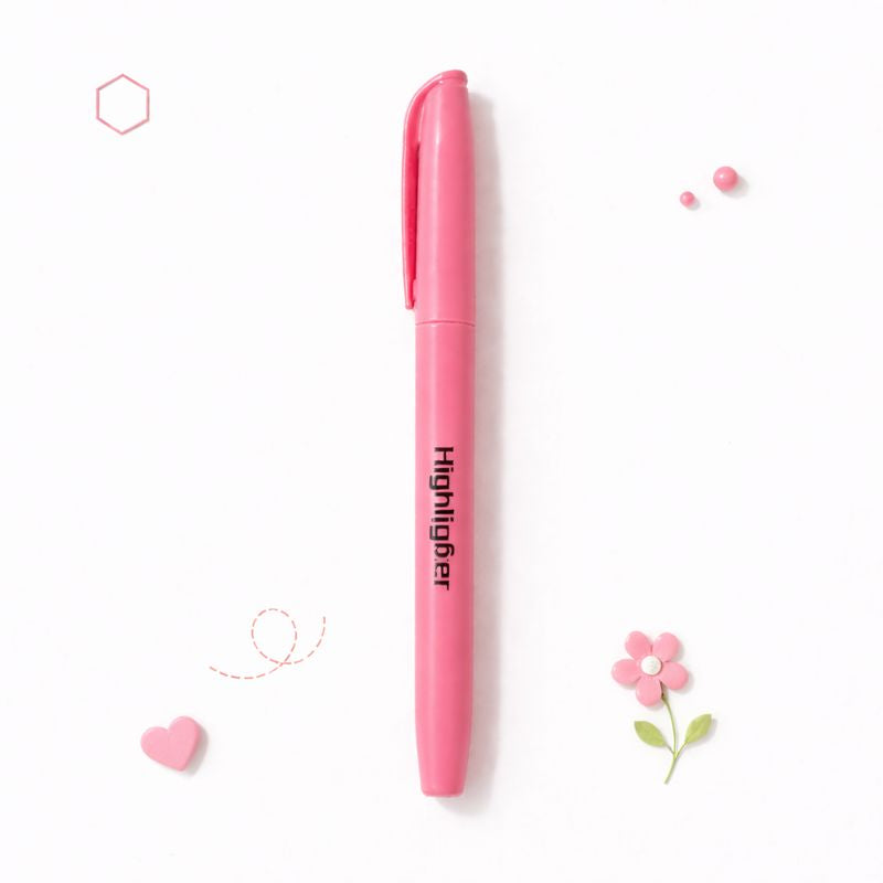 Marcador Fluorescente Essencial — Paleta de Cores