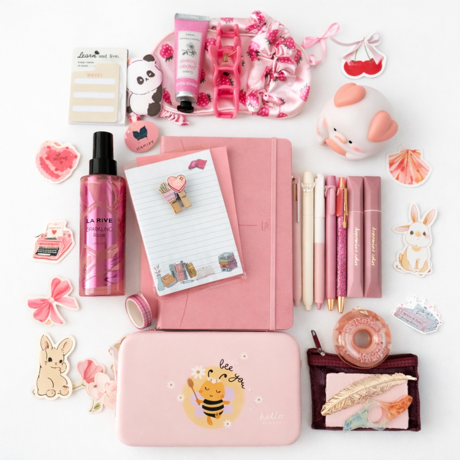 BOX VÍCIO ROSA + 30 Peças em Tons de Delicadeza