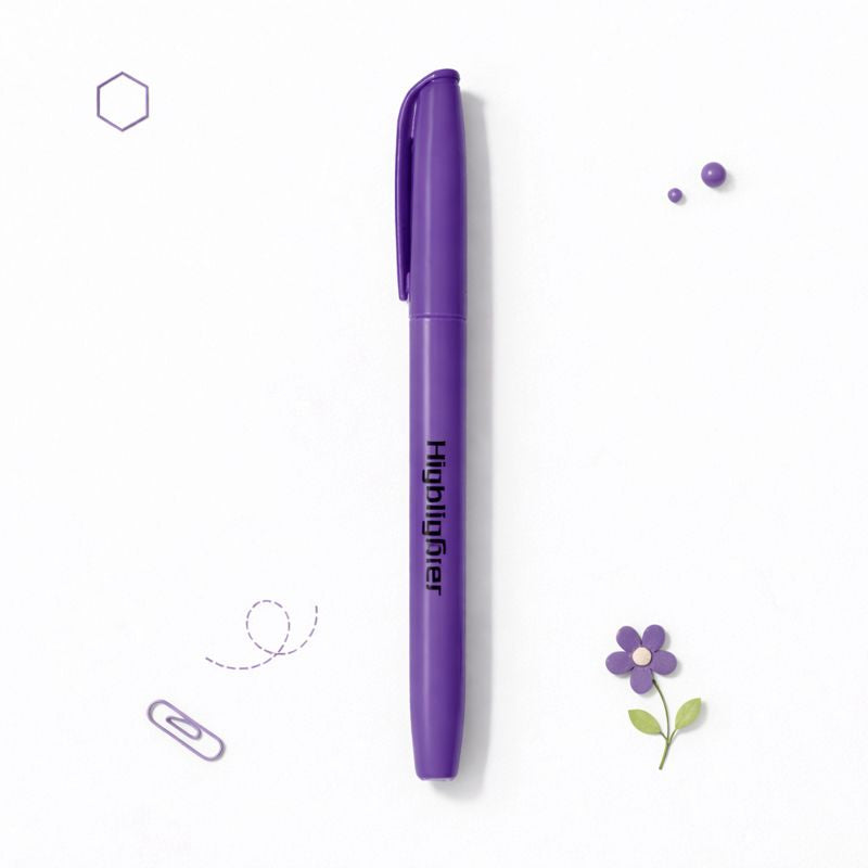 Marcador Fluorescente Essencial — Paleta de Cores