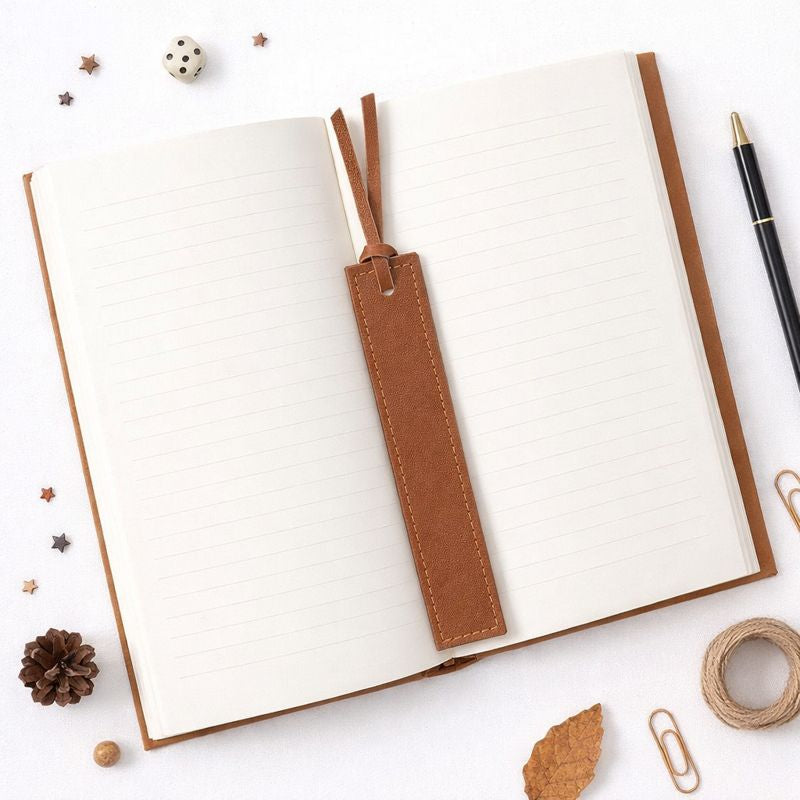 Separador de Livro em Couro | Minimal & Intemporal
