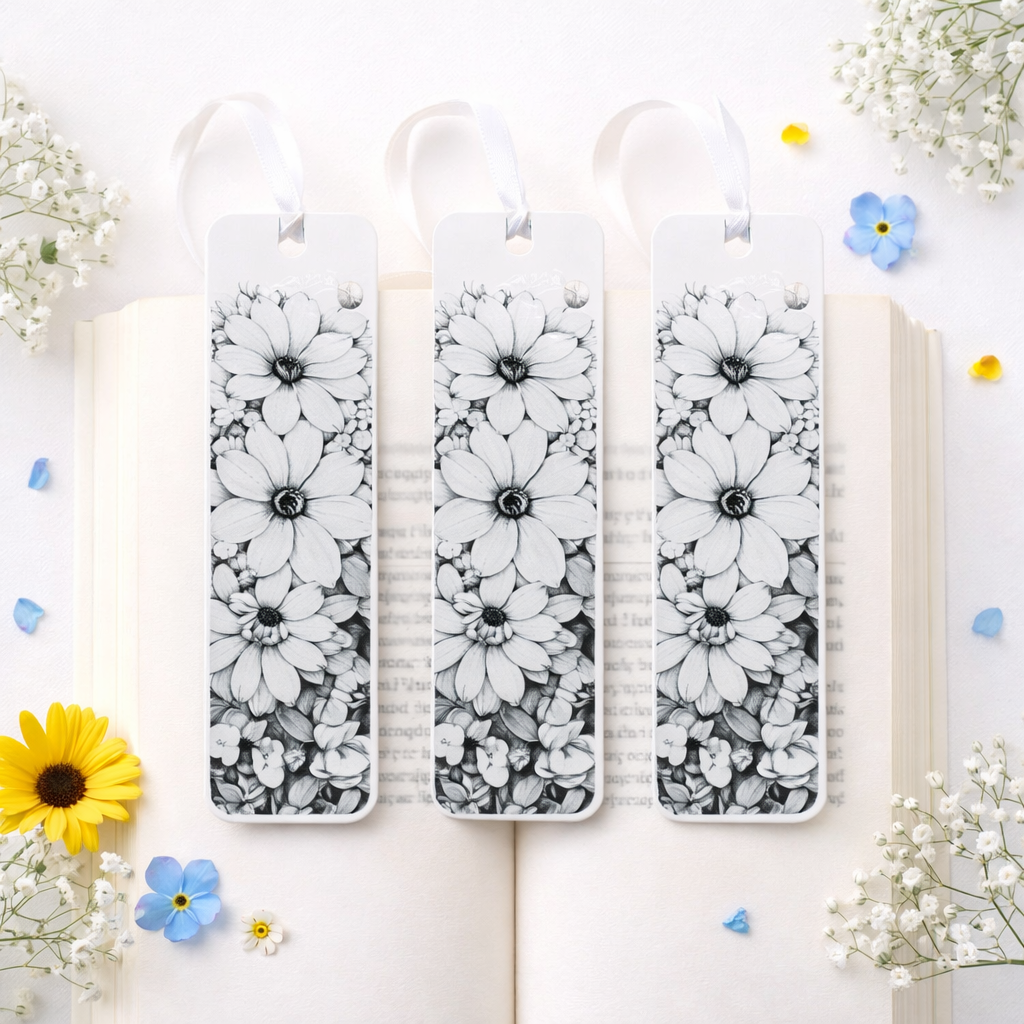 Marcador de Livro Floral
