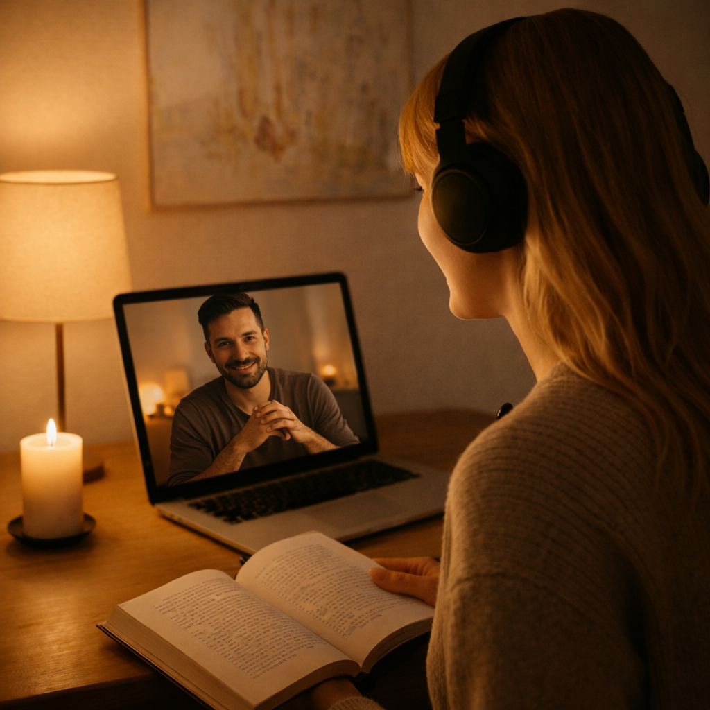 Leitura Íntima ao Vivo — 20 Minutos de Leitura Só Para Ti