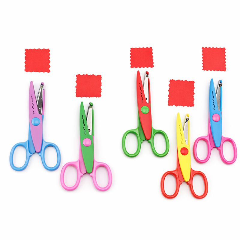 Tesouras Decorativas para Papelaria Criativa — Corte Ondulado