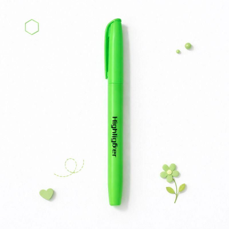 Marcador Fluorescente Essencial — Paleta de Cores