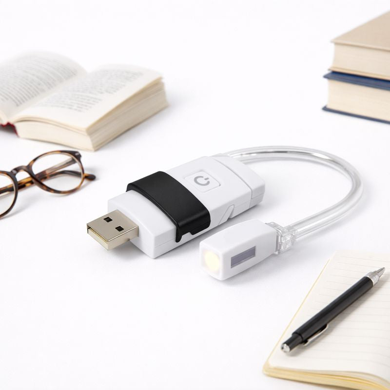 💡 Mini luz de lectura portátil