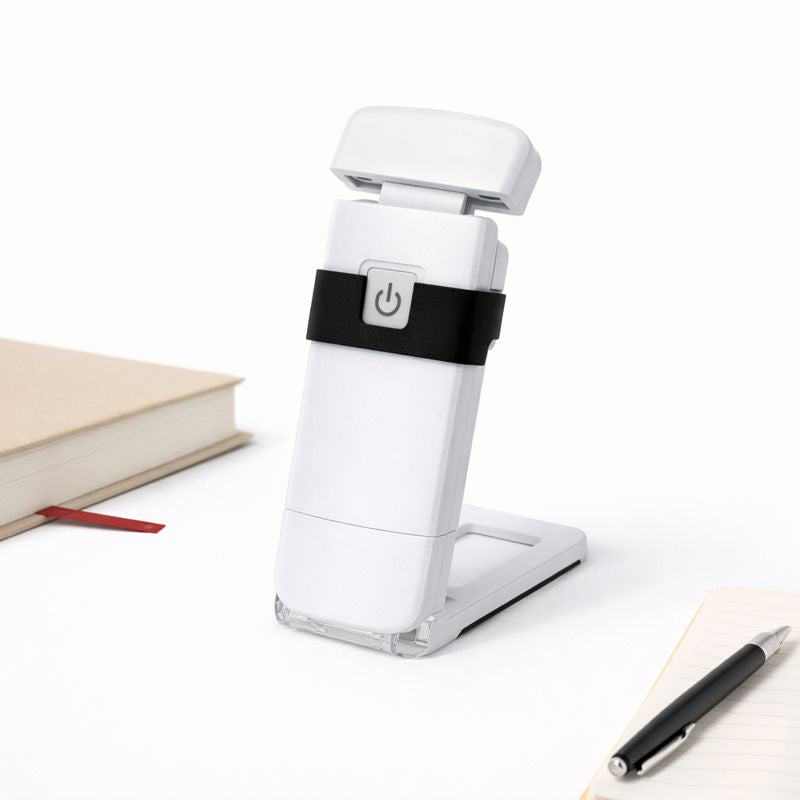 Luz de Leitura LED com Clip e Pen Integrada