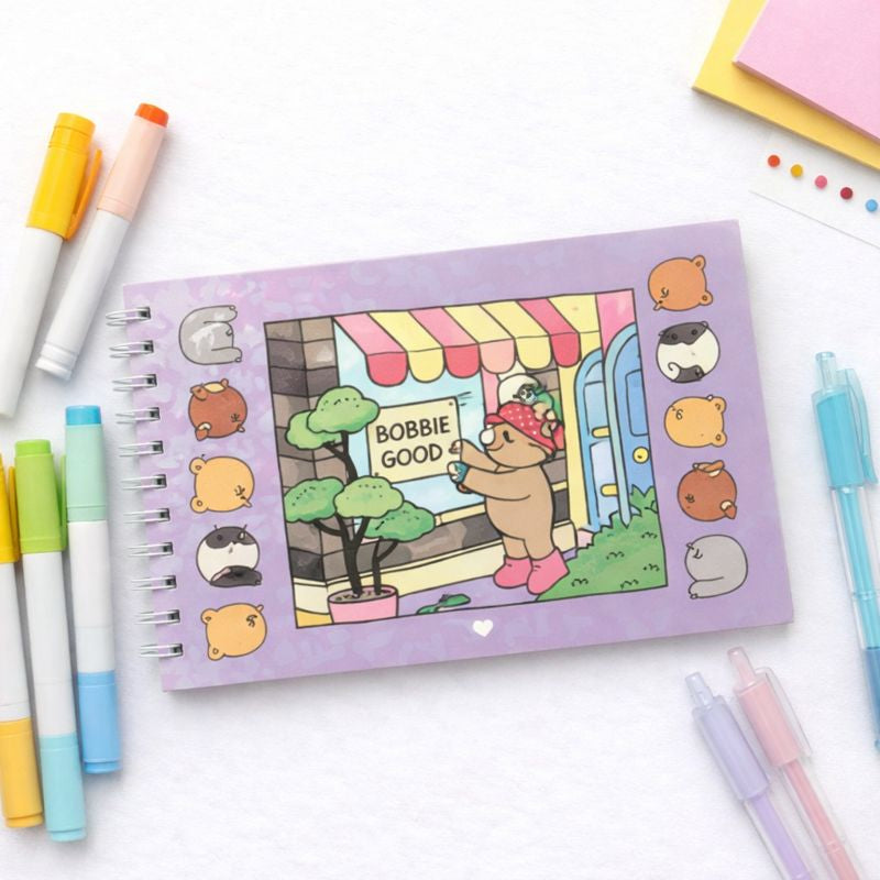 Caderno Espiral “Bobbie Good” — Dias Leves