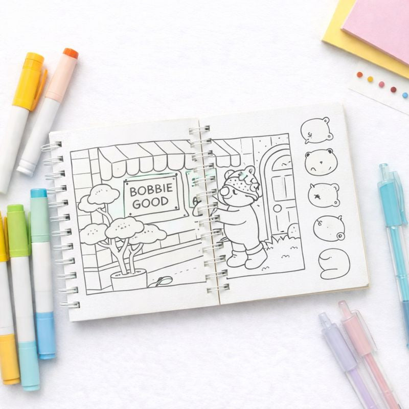 Caderno Espiral “Bobbie Good” — Dias Leves