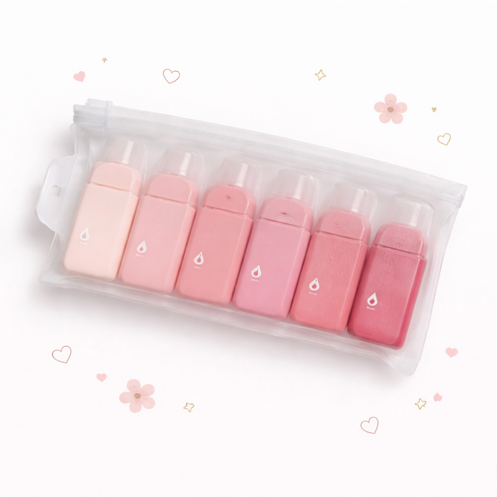 Corrector Rosa Portátil – “Buena Suerte”