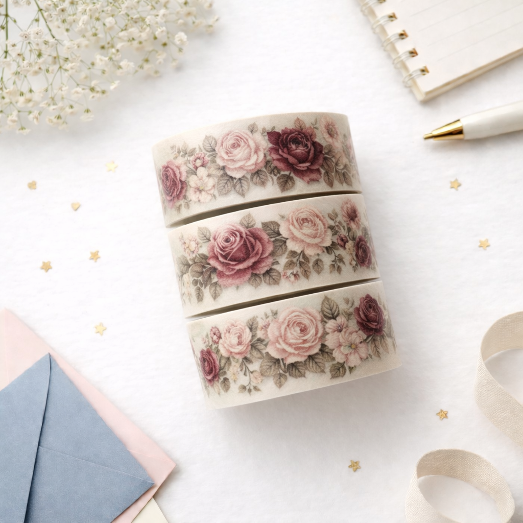 Fita Decorativa Floral Vintage