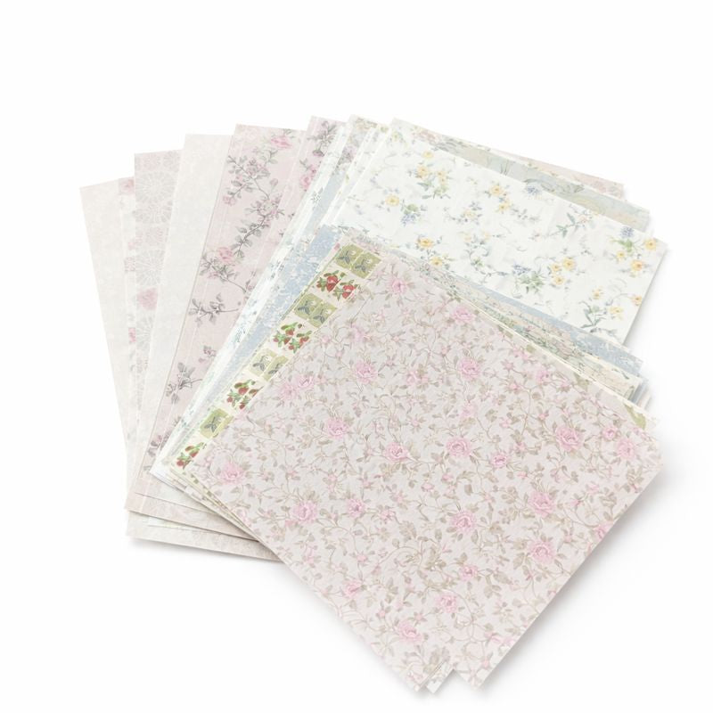 Papéis Florais Delicados