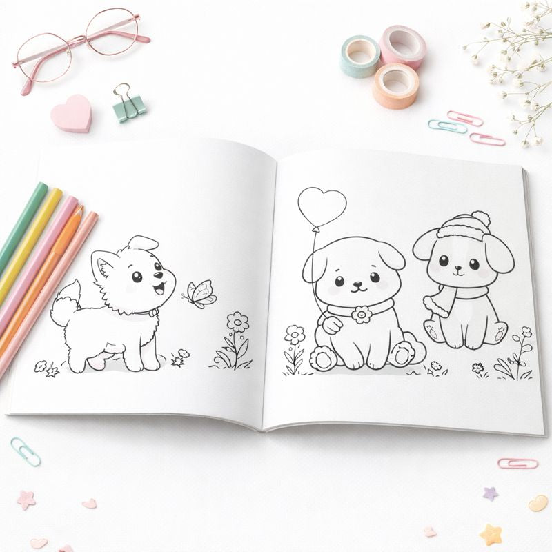 Livro de Colorir “Cozy Retreats” — Super Cute Coloring Book