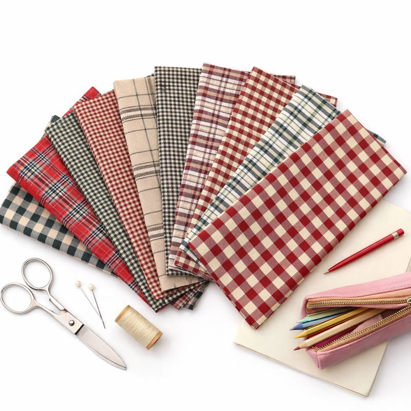 Tecido Quadriculado Pré-Cortado