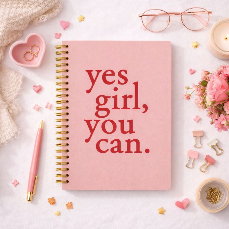 💪 Cuaderno Sí Chica, Tú Puedes